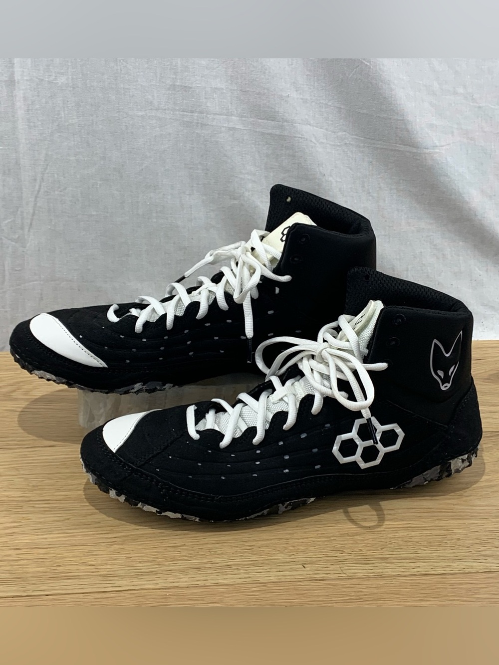 RUDIS SF Tbilisi 2.0 Wrestling Shoes Mens Size 13 Black White NWOB No Box